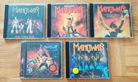 Manowar 5 st CD inkl tour edition