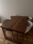 Mörbylånga matbord+ stolar