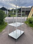 Verkstadshylla på hjul