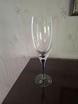 Vinglas Orrefors intermezzo blue.