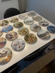 30 st fina väggtalrikar med fina motiv 