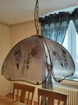 Lampa med glas o metall