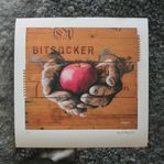 Äpplet konsttryck HALVA PRISET!!!!