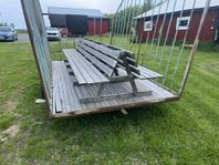Dubbla sittbänkar