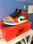 Jordan 1 Mid Blue the Great Fearless