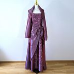Pärlklädd Fairycore Vintage Balklänning – Y2K Romantik(