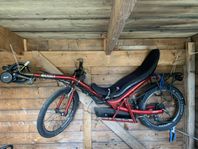 Liggcykel Nazca Fiero, eldriven