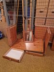 Sminkbord i trä från IKEA