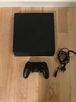 PS4 slim med handkontroll