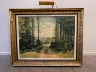 Tavla reproduktion Ernst Frommhold, år 1969