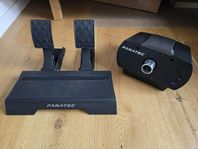 Fanatec CSL Elite rattbas och pedaler