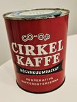 Oöppnad Cirkel Kaffe