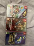 Nintendo switch spelpaket Zelda, Mario, Pokémon