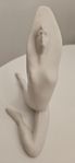 Elegant bisque-porslinsfigur 