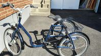 Nästan ny 3 hjuling cykel skepphult cykel