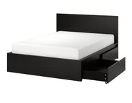 IKEA MALM dubbel säng 140*200 med madrass