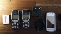 Nokia 3310 & 5230
