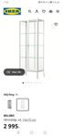 Vitrinskåp Milsbo från Ikea