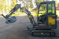 Minigrävare VOLVO EC18E uthyres