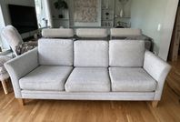 Grå soffa 