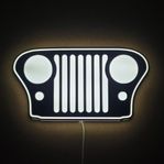 Jeep front Vägglampa