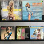 Vinylskivor, blandat. 5st