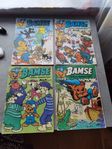 Bamse 4 stycken 1989.1988.1987.år