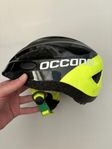OCCANO CYKELHJÄLM BARN, grönt spänne. Använd fåtal ggr