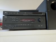 NAD receiver och BOSE högtalare
