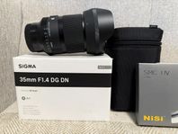 NY | Sigma 35mm f/1.4 DG DN – Sony E-mount + NiSi UV-filte