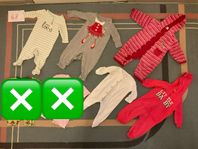 Pyjamas och overaller i stl. 68. Paketpris erbjuds!