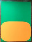 Ellsworth KELLY Originallitografi "Green Orange", 1964