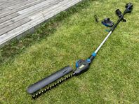 Häcksax med teleskophandtag + batteri och laddare