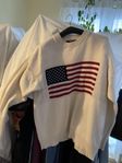 Stickade tröjor o svart kofta, USAtröja  stl M-XL 125-300: