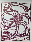 Pierre ALECHINSKY Originallitografi / Maeght Editeur, 1981