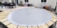 Poolskydd, 5 meter i diameter