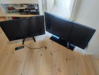 Två tv-apparater
