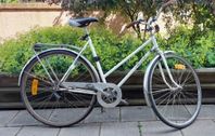 28 tum 6 växlad damcykel 