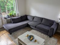 Soffa med divan