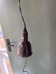 gammal plåtlampa 