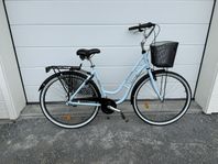 28 tums damcykel med korg 