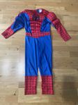 Spiderman dräkt 110-116