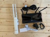 router och utomhusantenn