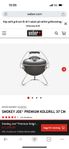 Weber Smokey Joe Premium kolgrill grill camping