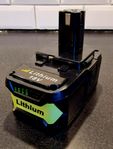 1 st 5.5Ah batteri till Ryobi One+ 18V-serie