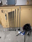 komplett golfset med bag