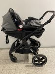 YAZOCO Barnvagn 3-i-1  i fint skick + regnskydd