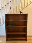 Hylla i teak retro vintage 50-tal 60-tal bokhylla 
