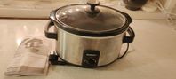 Slowcooker använd en gång.