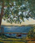 Målning Stockholm 50×61